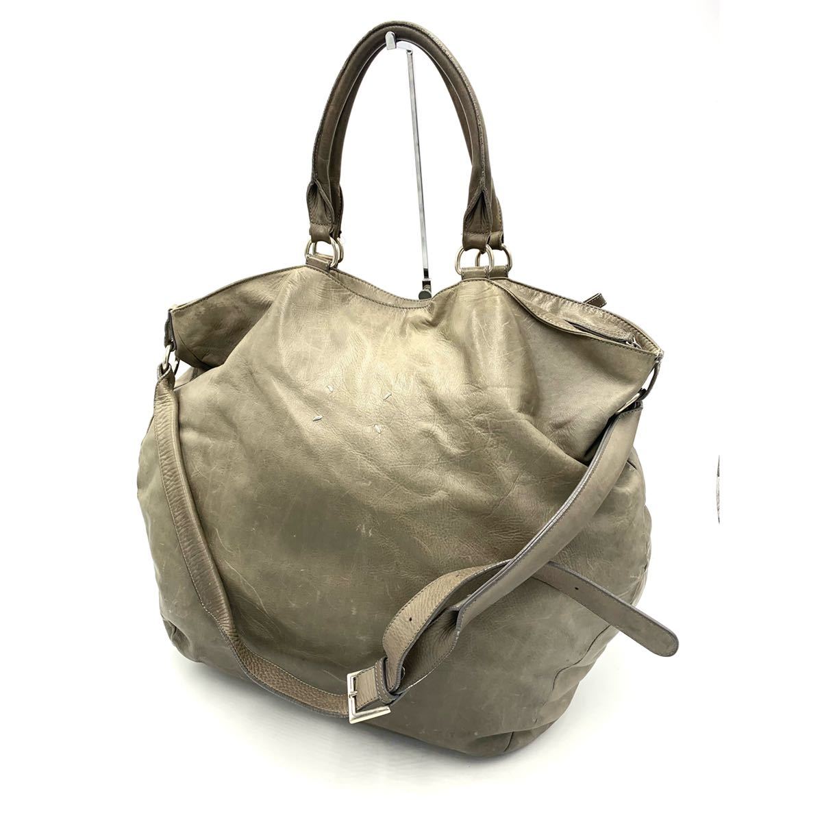 1円~ @ 伊製 [高級!!ラグジュアリー鞄] Maison Martin Margiela 11  