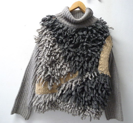 MAXお値下げ！Leinwandeフリンジニットセーター leinwande ラインヴァンドニットカーディガンフリンジ