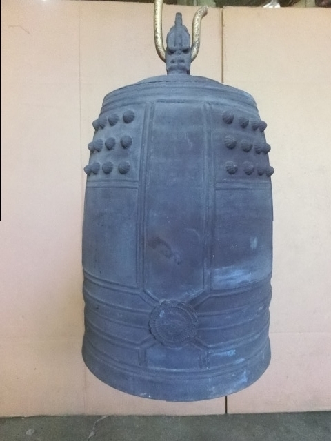 青銅製 半鐘 約16kg 釣鐘 古鐘 仏具 Yahoo!オークション - 半鐘 釣鐘 吊鐘 銅製 青銅 鐘 古銅 仏教美術 梵