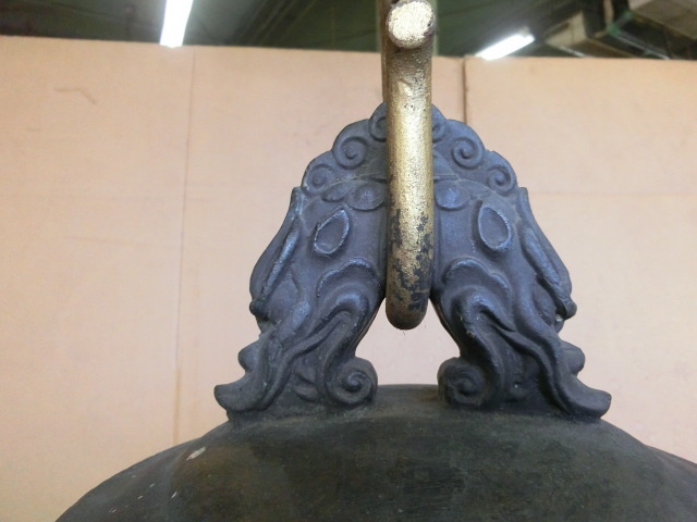 緑屋*南□c 仏教美術*古銅製*半鐘*梵鐘*