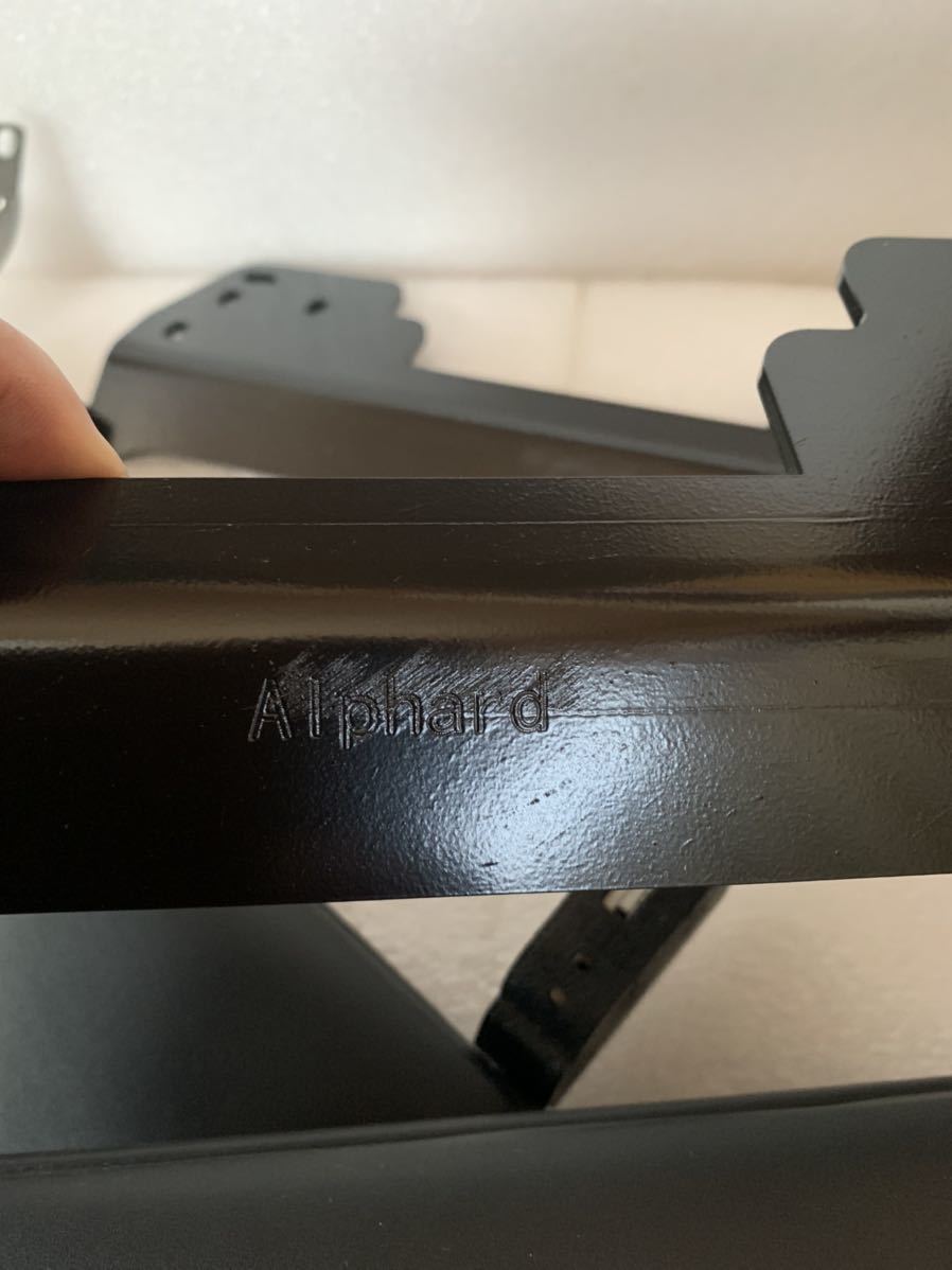 ヴェルファイア 40系 アルファード ブラックのみ予約 トヨタ 7月下旬入荷予定 電動オットマン オットマン フットレスト 足置き 助手席用 ブラック 爆買 内装 純正の通販 車＆バイク