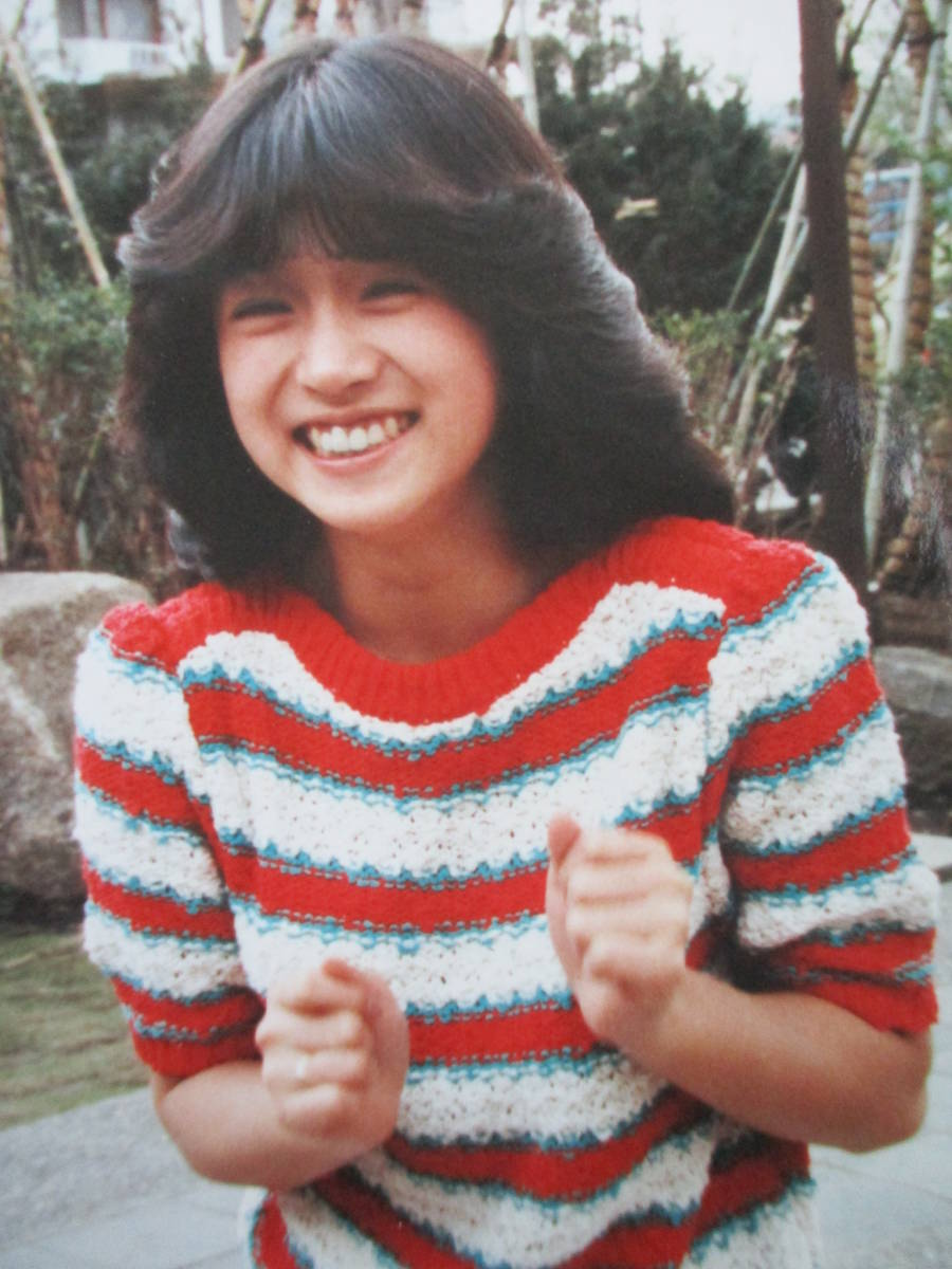 中森明菜☆デビュー初期☆Eサイズ生写真⑤(写真)｜売買された