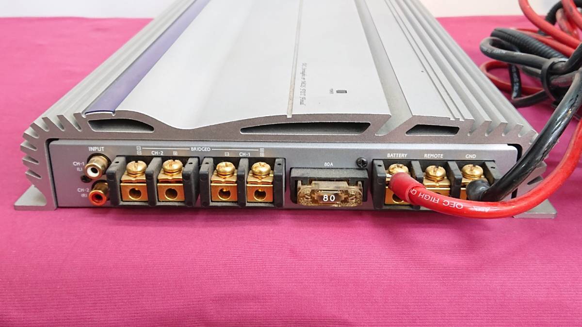 1円～ ALPINE アルパイン MRV-1505 V12 EXPERT 2ch パワーアンプ 