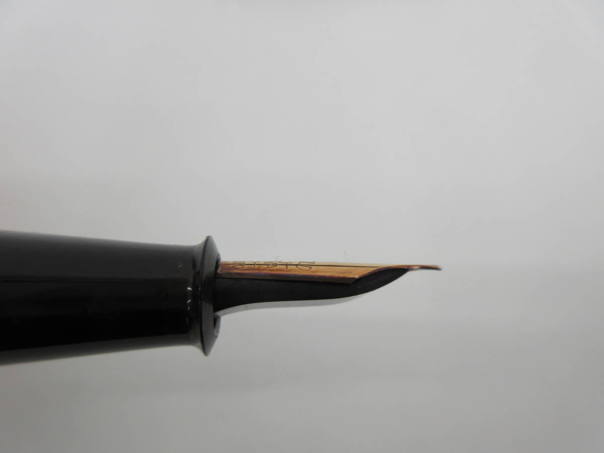 ペン先14KT MATSUZAKAYA 松坂屋 万年筆 FOUNTAIN PEN ブラック