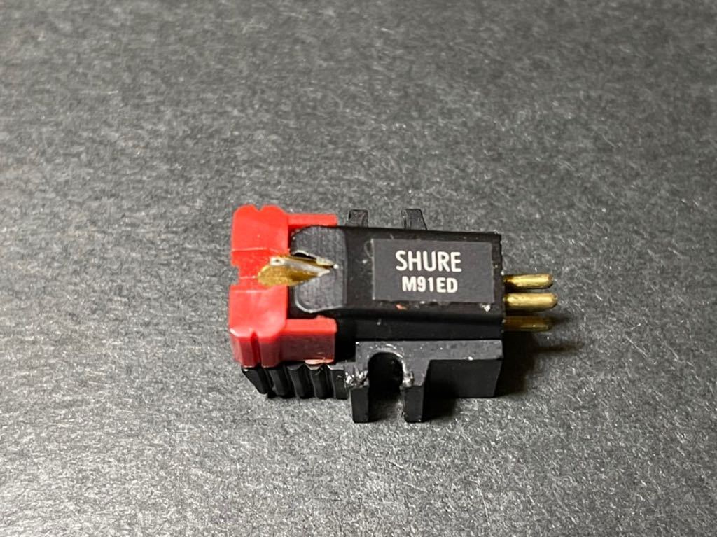 SHURE M91ED MMカートリッジ SHURE M91ED MMカートリッジ 音出し動作