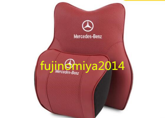 メルセデスベンツ | BENZ Mercedes-Benz（メルセデス・ベンツ） AMGロゴ入りき 車用記憶 通気性弾性 ネック ネックパッド（対応車種メーカーメルセデス・ベンツ ネックパッドメルセデスベンツ 車ヘッドレスト車載汎用 ☆メルセデス・ベンツ C ◇メルセデス・ベンツ ネックピローの通販 首