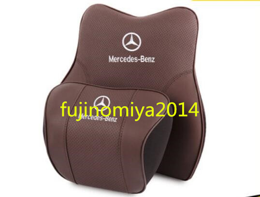 メルセデスベンツ | BENZ Mercedes-Benz（メルセデス・ベンツ） AMGロゴ入りき 車用記憶 通気性弾性 ネック ネックパッド（対応車種メーカーメルセデス・ベンツ ネックパッドメルセデスベンツ 車ヘッドレスト車載汎用 ☆メルセデス・ベンツ C ◇メルセデス・ベンツ ネックピローの通販 首