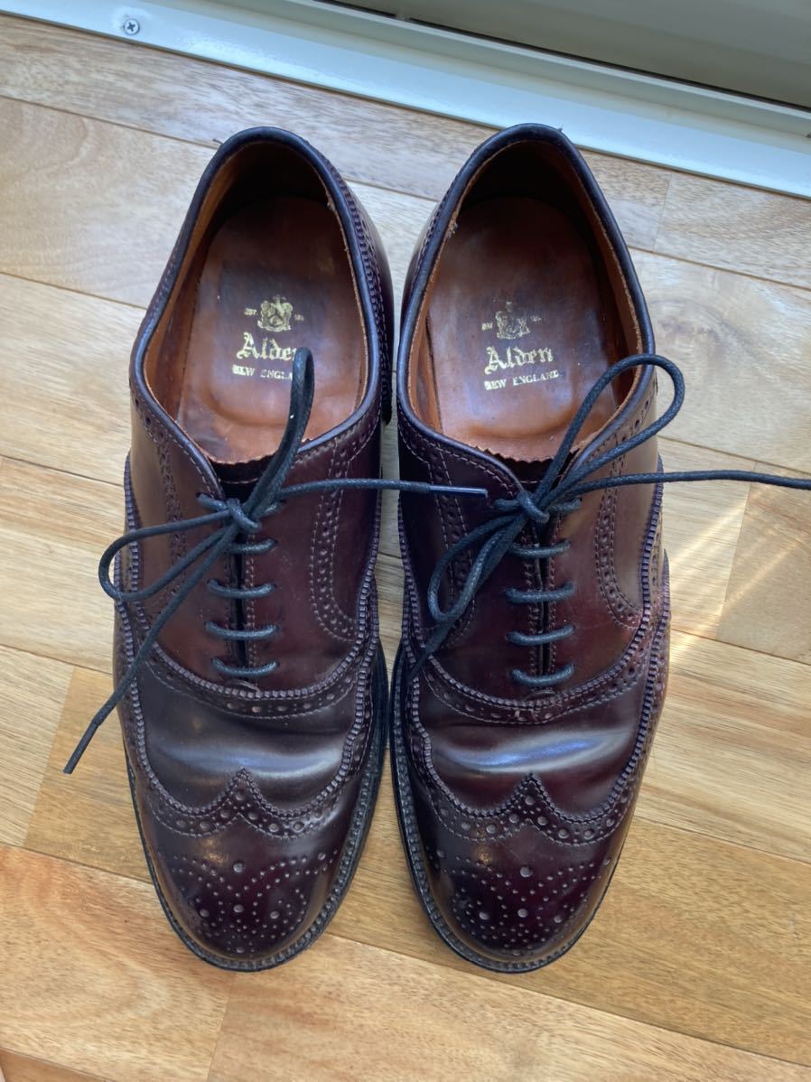 Alden 974 8B/D コードバン ウイングチップ(8インチ)｜売買された 
