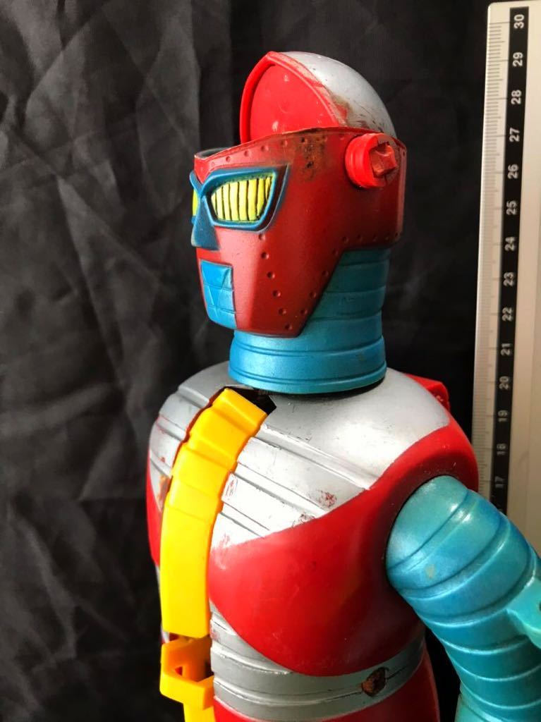 電人ザボーガー 当時物 ブルマァク 昭和レトロ ソフビ ストロング