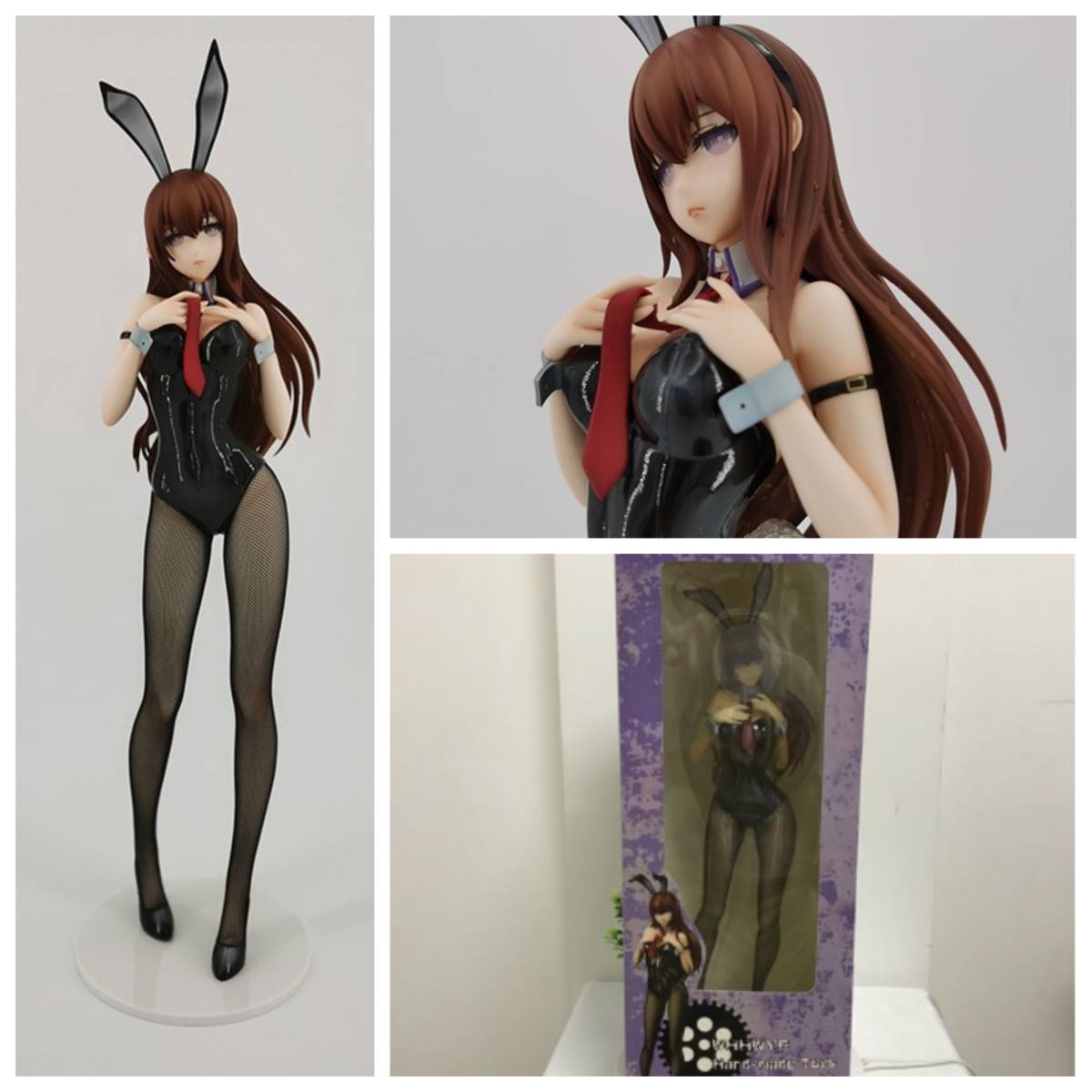 送料無料☆新品未使用☆箱付き》フィギュア 牧瀬紅莉栖 バニーVer 