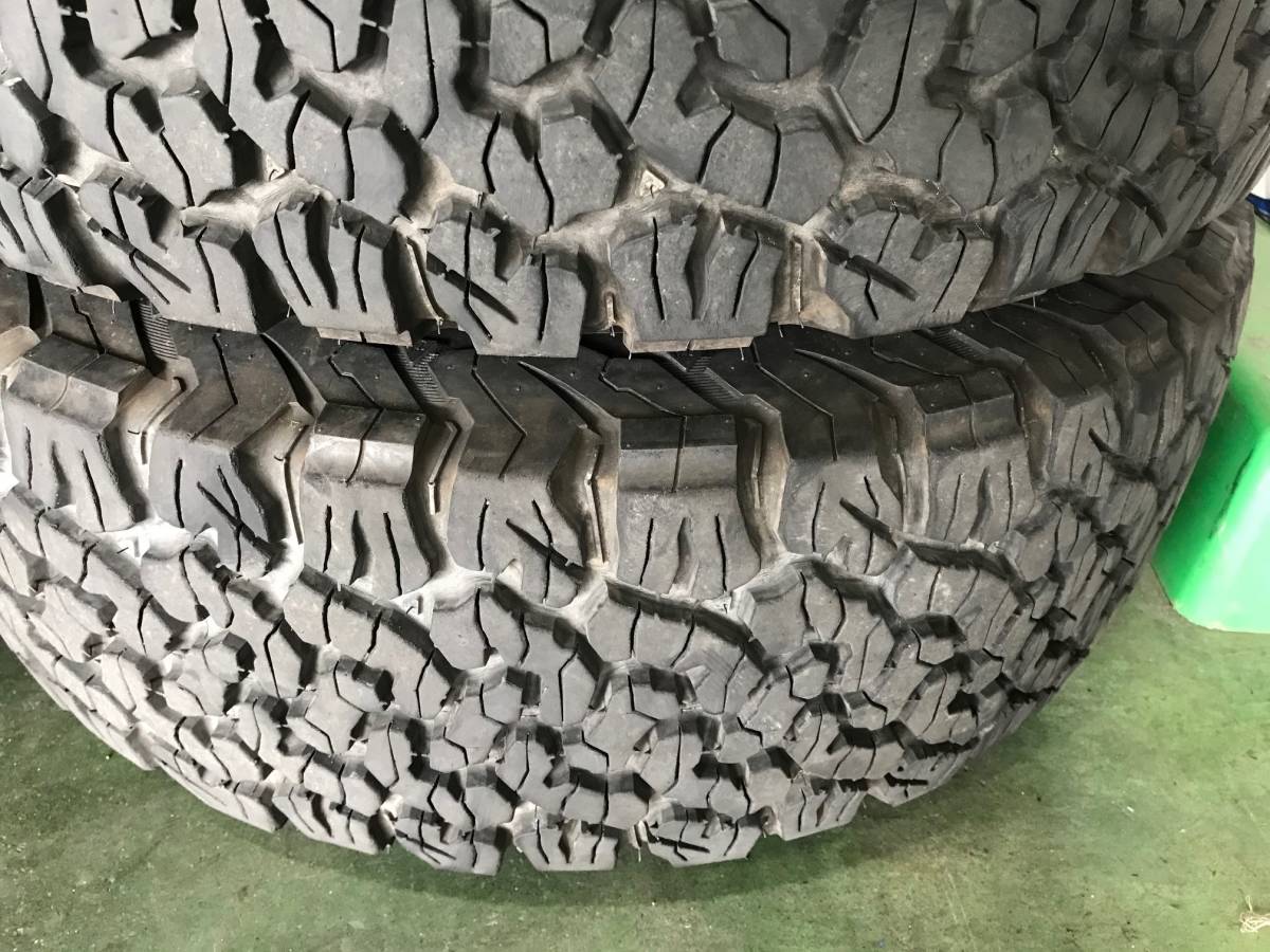 クリムソン 17×8J  139.7/6H  ET25  BFGoodrich 265/65R17  中古４本 クリムソン 17×8J 139.7/6H ET25 BFGoodrich 265/65R17 中古4本