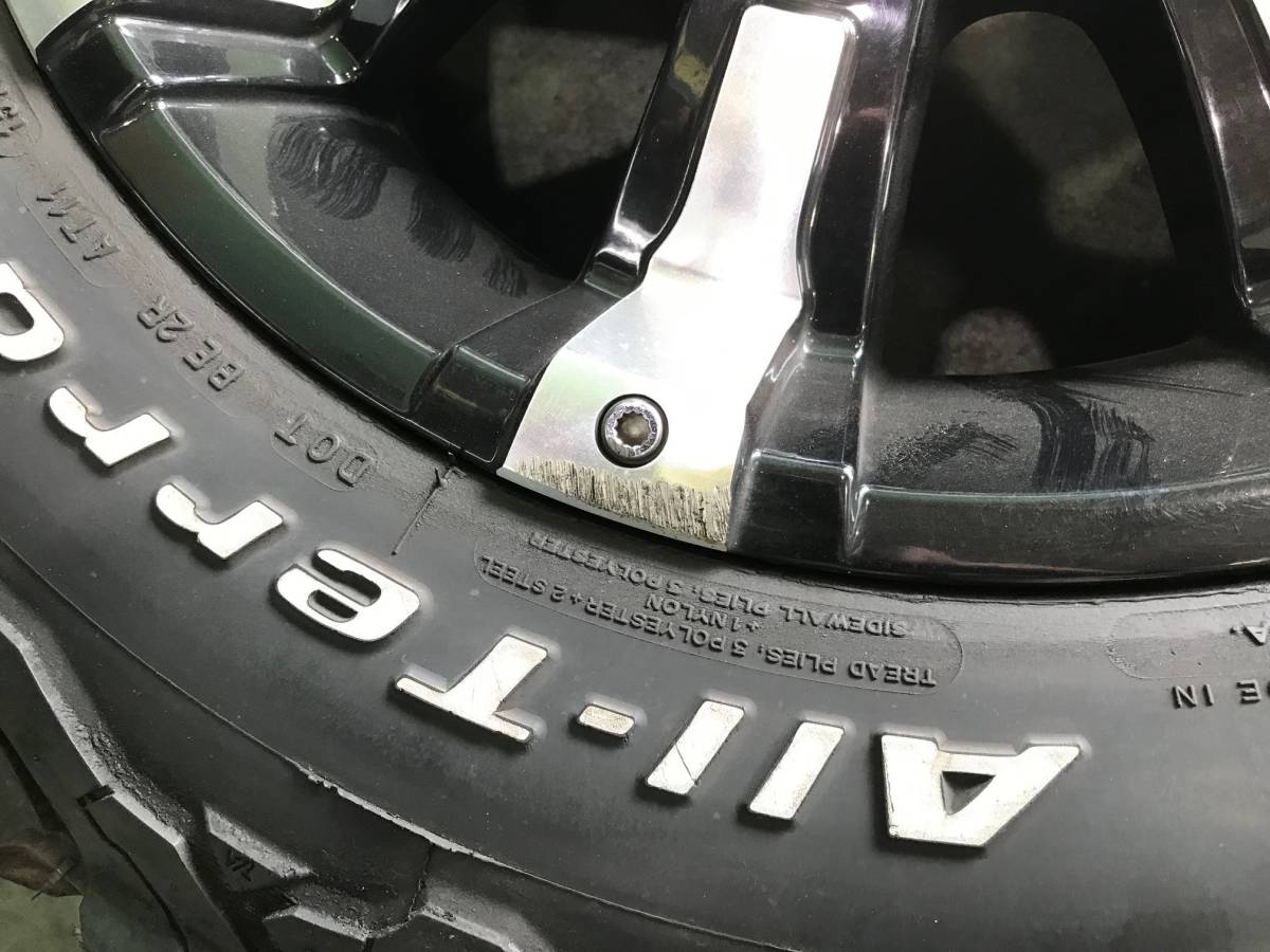 クリムソン 17×8J 139.7/6H ET25 BFGoodrich 265/65R17 中古4本