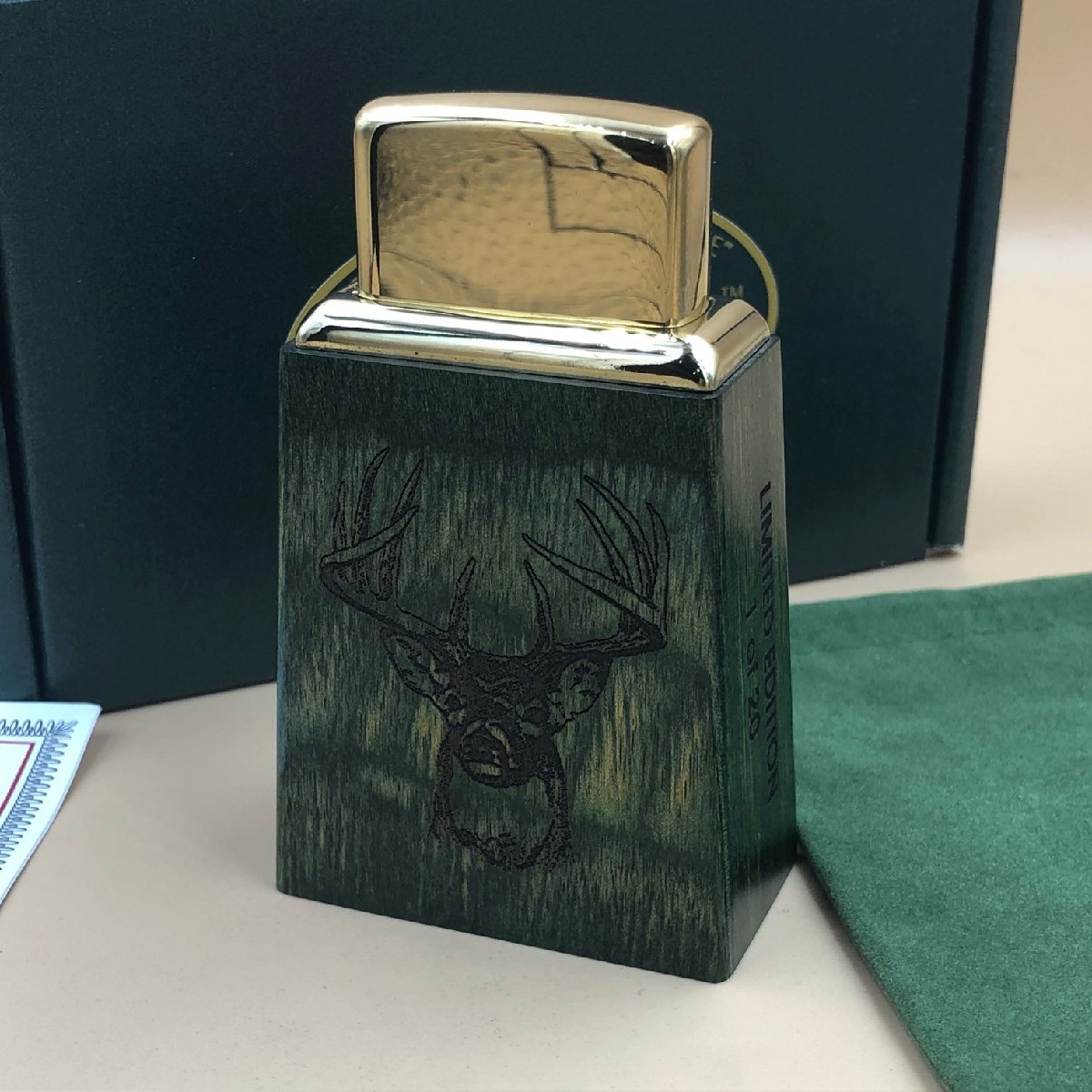 未使用】ジッポー ZIPPO ROSEART ローズアート社 限定シリアルナンバー 
