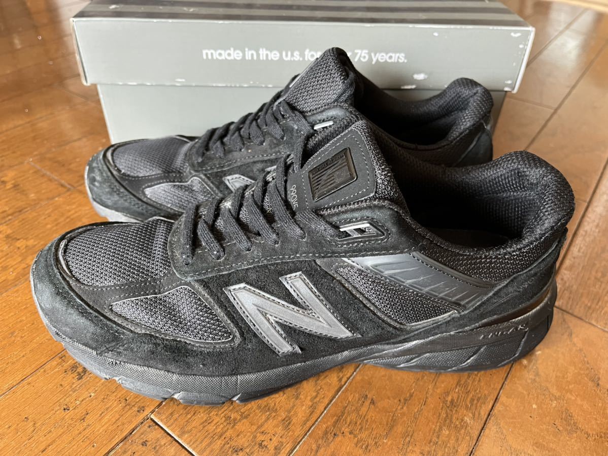 ニューバランス M990BB5 NEW BALANCE M990 ブラック 990 メンズ  