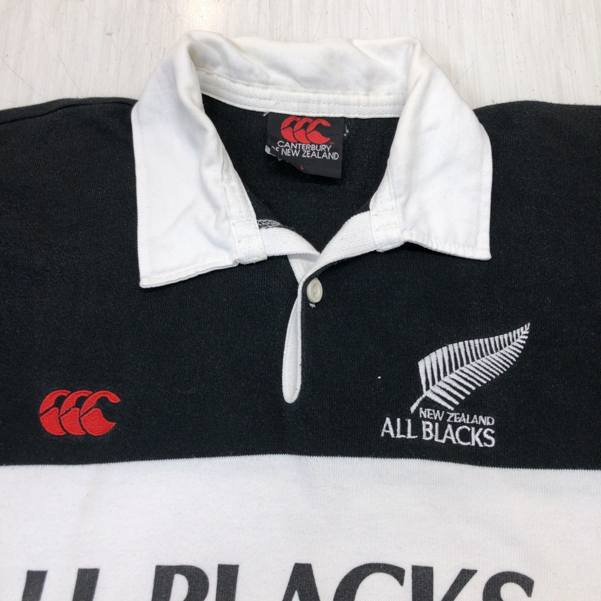 中古】カンタベリー ラグビー ニュージーランド代表 オールブラックス