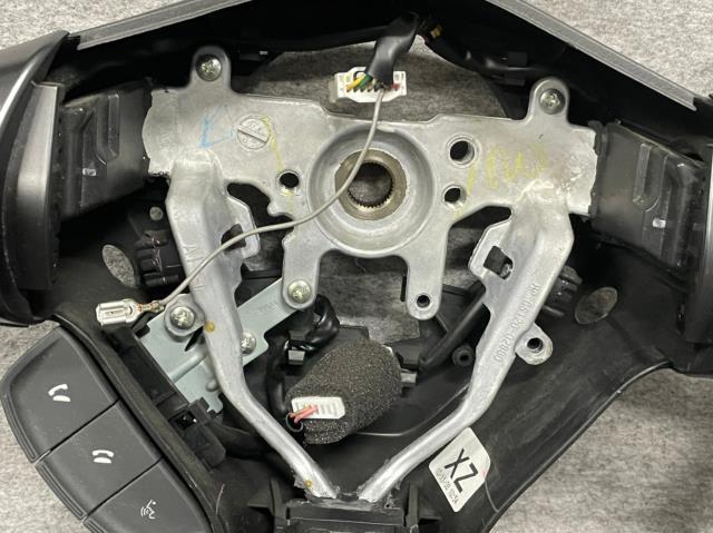 インプレッサ CBA-GVF 純正 ステアリング 赤ステッチ 動作確認済 (GRF