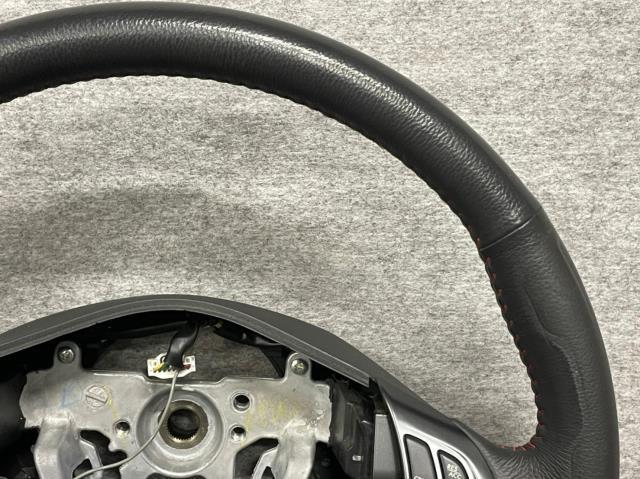 インプレッサ CBA-GVF 純正 ステアリング 赤ステッチ 動作確認済 (GRF