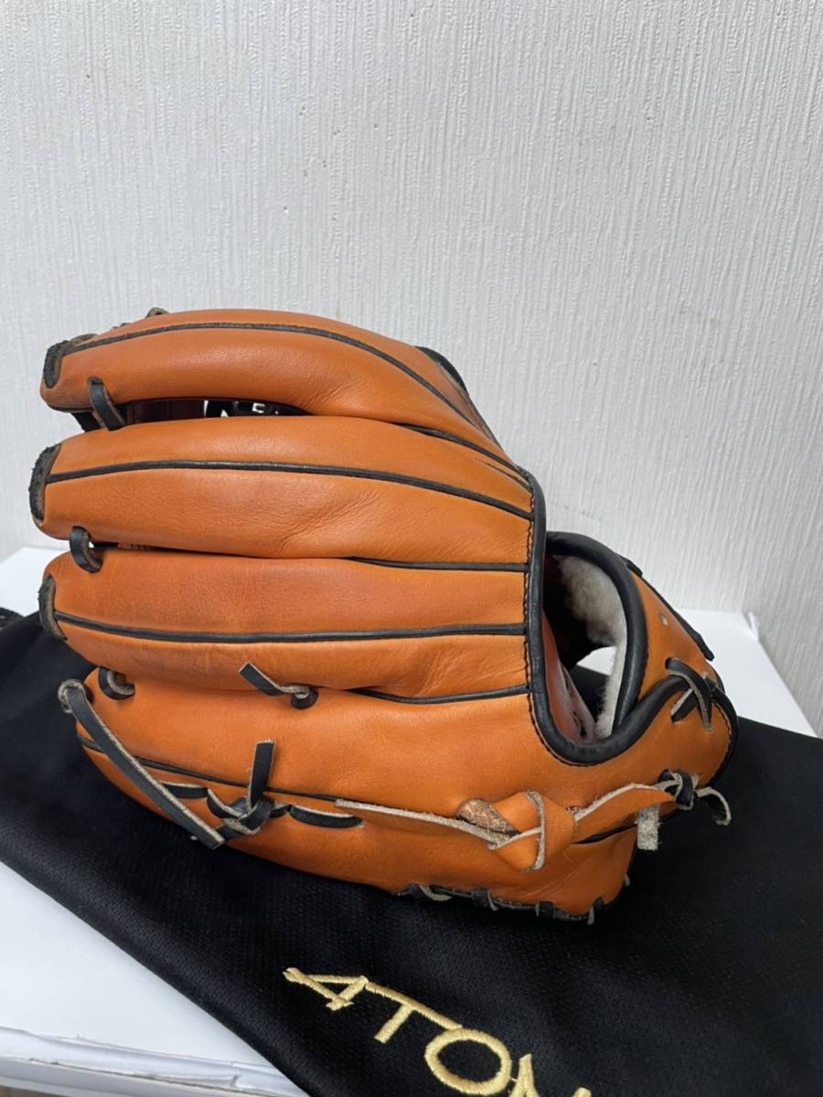 45231【中古品】ATOMS/アトムズ TERADA LE/寺田レザー 硬式 内野手用