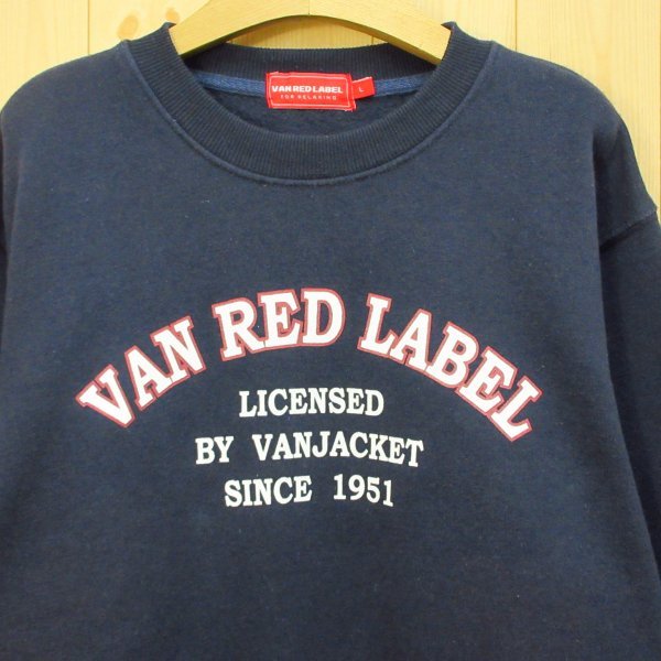 ◎VAN Red Label ヴァン レッドレーベル◇スウェット トレーナー VAN 