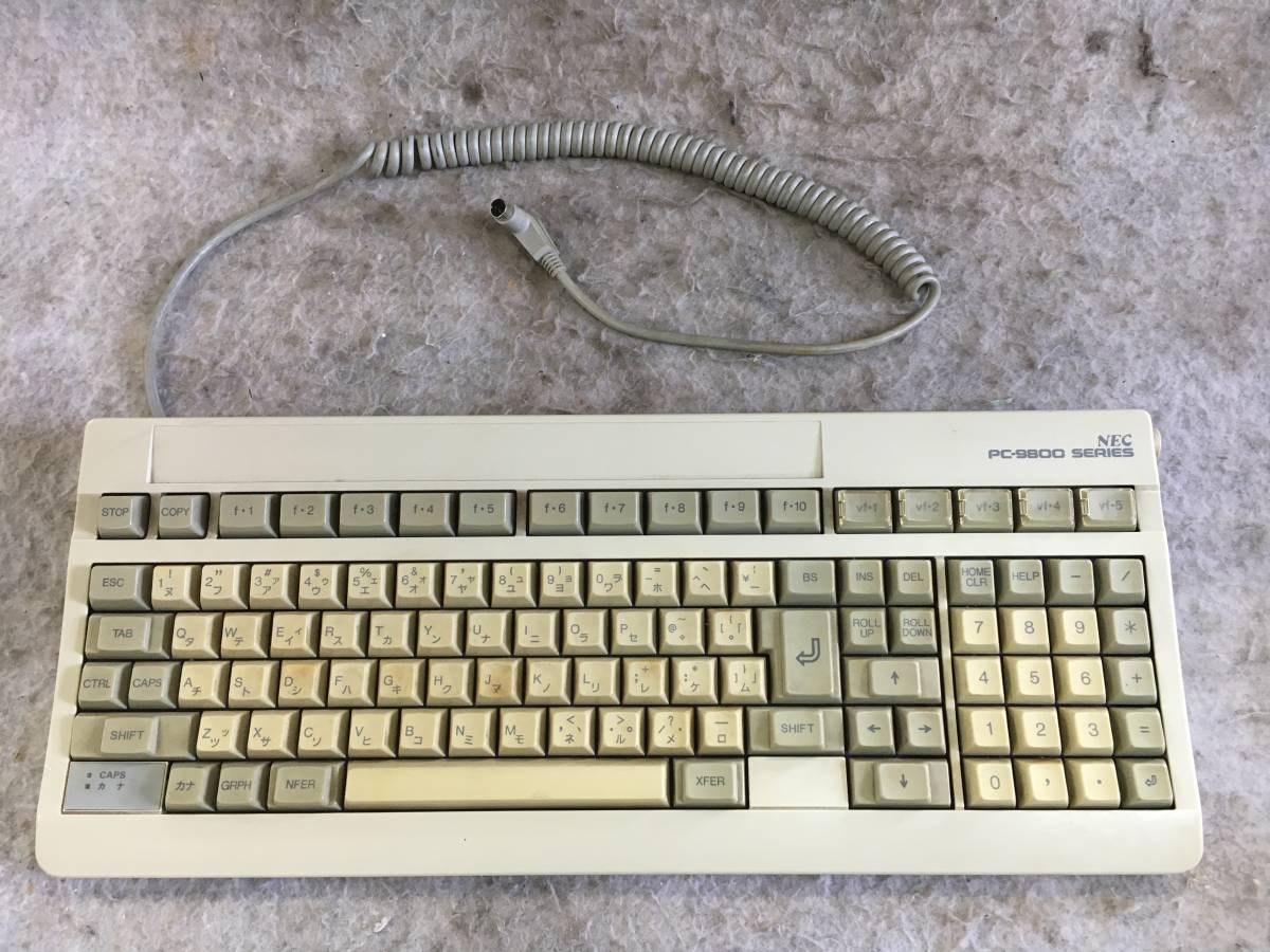  H776 NEC PC9800 シリーズ キーボード(デスクトップ)｜売買されたオークション情報、yahooの商品情報をアーカイブ公開 - オークファン デスクトップ