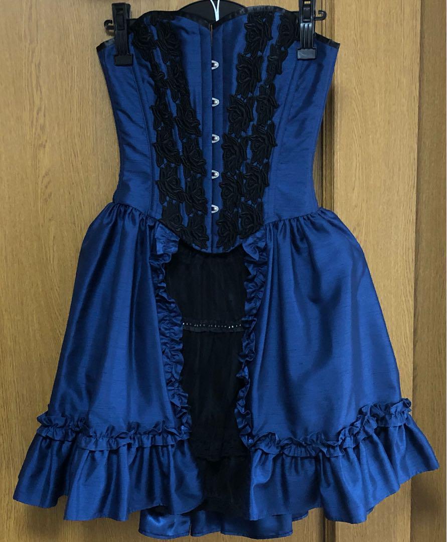 TN03-23 【Millefleurs (ミルフルール)】バスクオーバーコルセット  