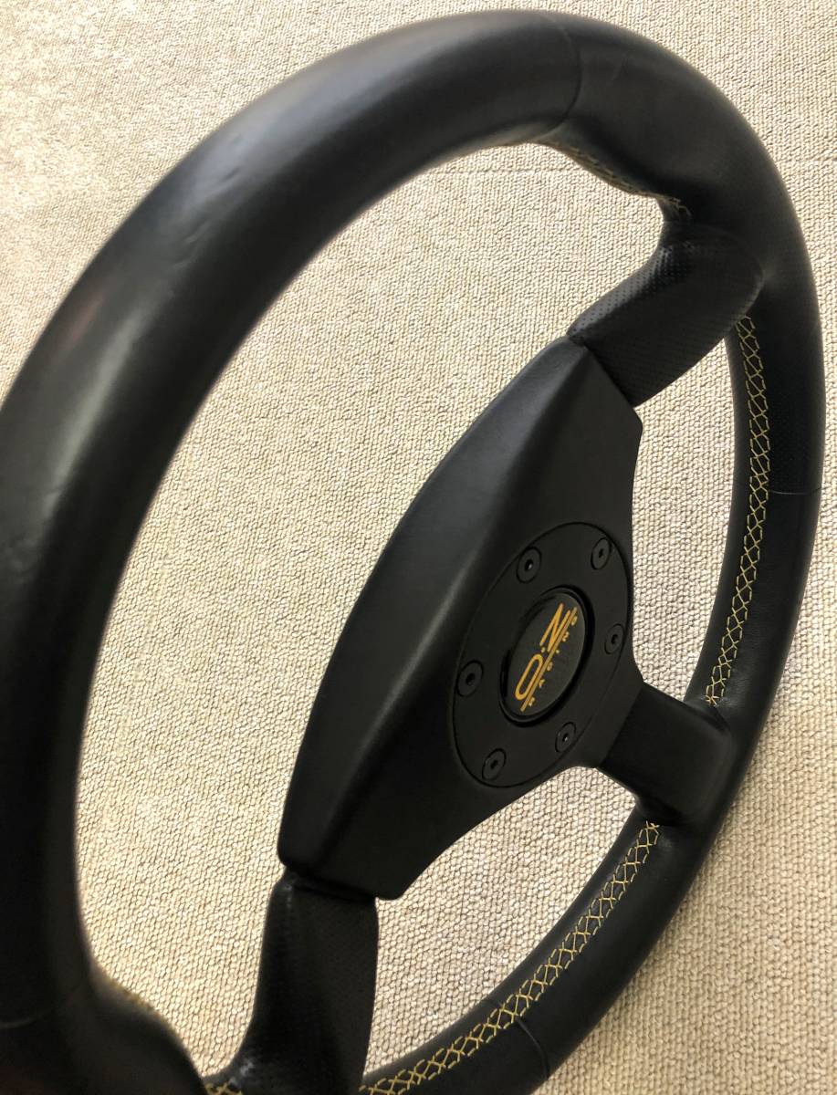 イタルボランテOZレーシング コラボレーションステアリングハンドル 新古品☆ italvoanti イタルボランテ OZ スーパーツーリズモ