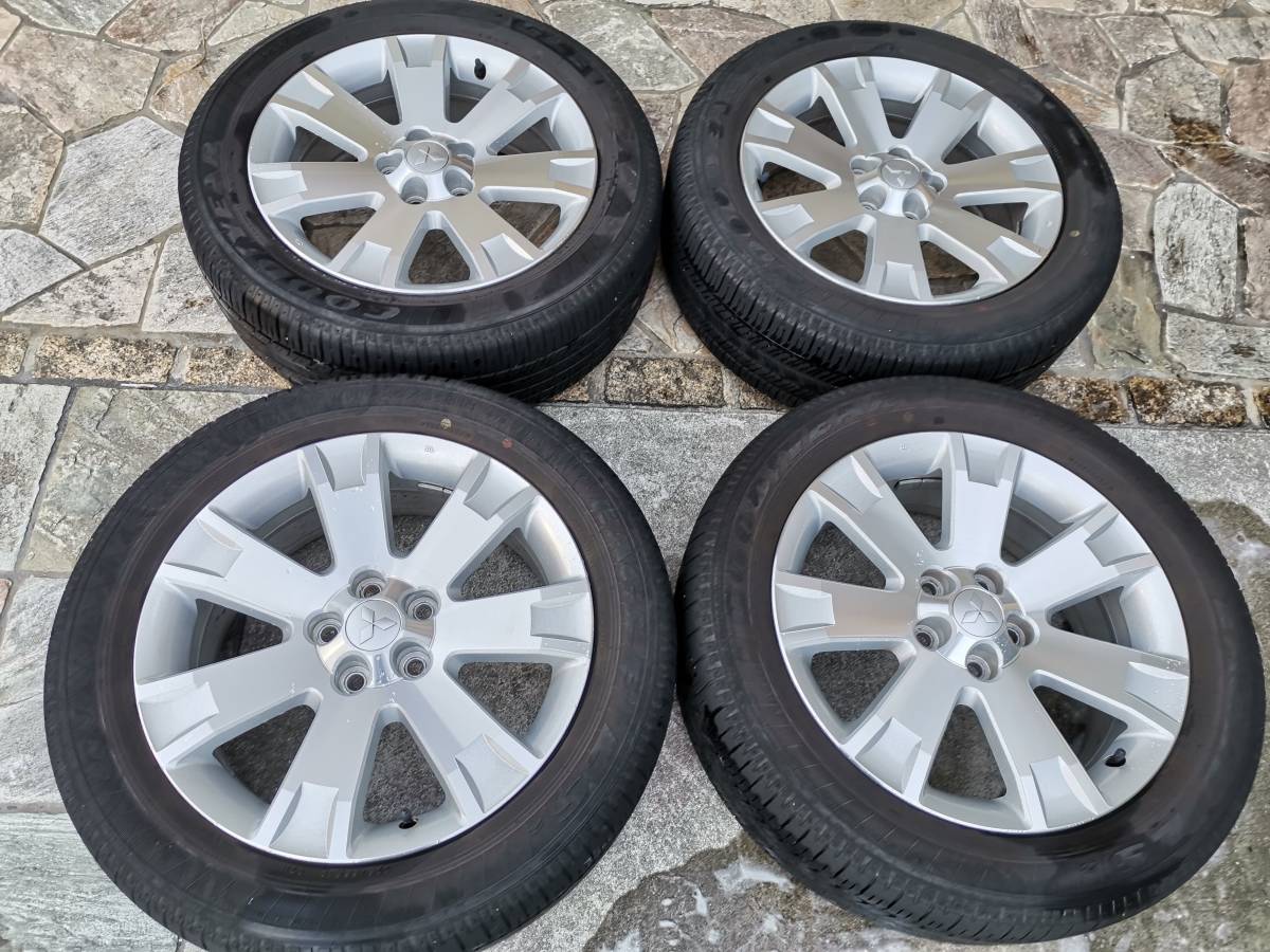 三菱 デリカD5 純正18インチアルミホイール4本セット 225/55R18 