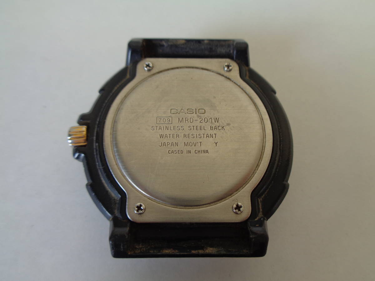 CASIO カシオ ダイバータイプ 709 MRD-201W クォーツ メンズ 本体のみ 