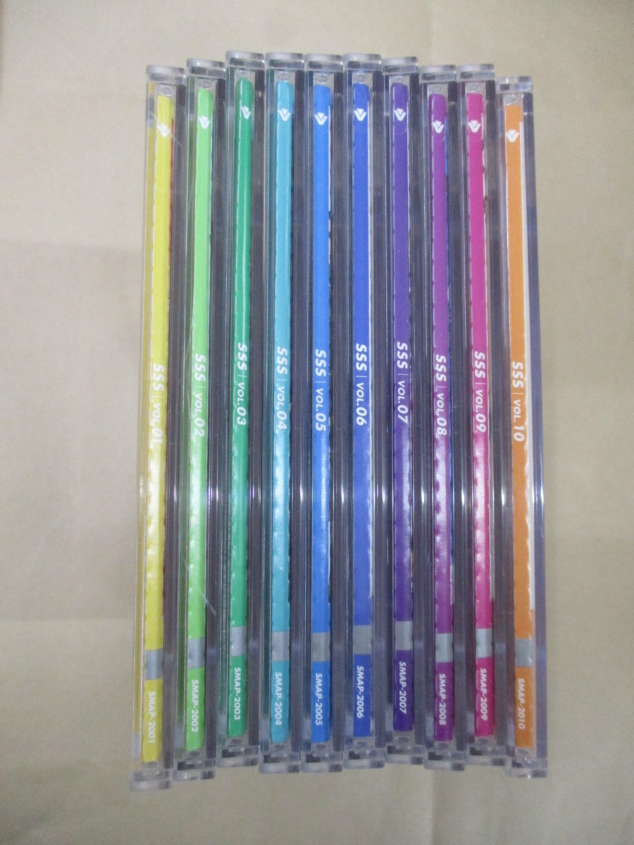Smap Single Series | ブックオフ公式オンラインストア SMAP CD &frasl; 長谷川 vol.01から10（10枚セット）(SMAP) 中古CD VOL.10 新品CD VOL.01 ビクターエンタテインメント ミュージック