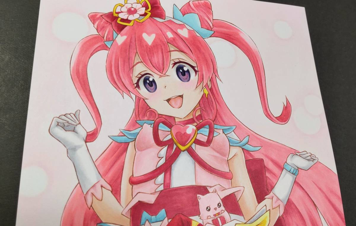 キュアプレシャス コメコメ 手描きイラスト キュアプレシャス コメコメ 手描きイラスト
