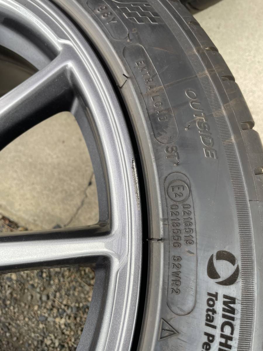 テスラ モデル3スタンダードレンジ 純正18インチホイールミシュラン 
