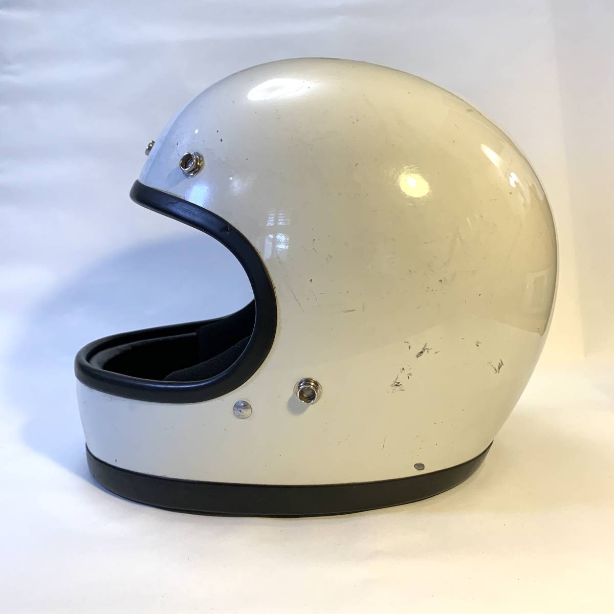 BELL STAR 0 70s | 1 WHITE STAR120 フルフェイスヘルメット 白 58cm 