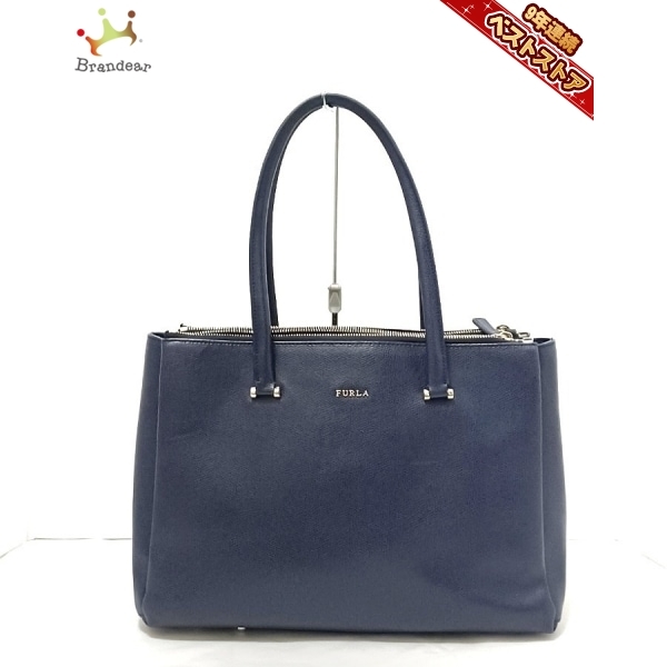 【本物保証，SALE】 フルラ FURLA ショルダーバッグ - レザー ダークネイビー バッグ(ショルダー)｜売買されたオークション情報、yahooの商品情報をアーカイブ公開 - オークファン ショルダー