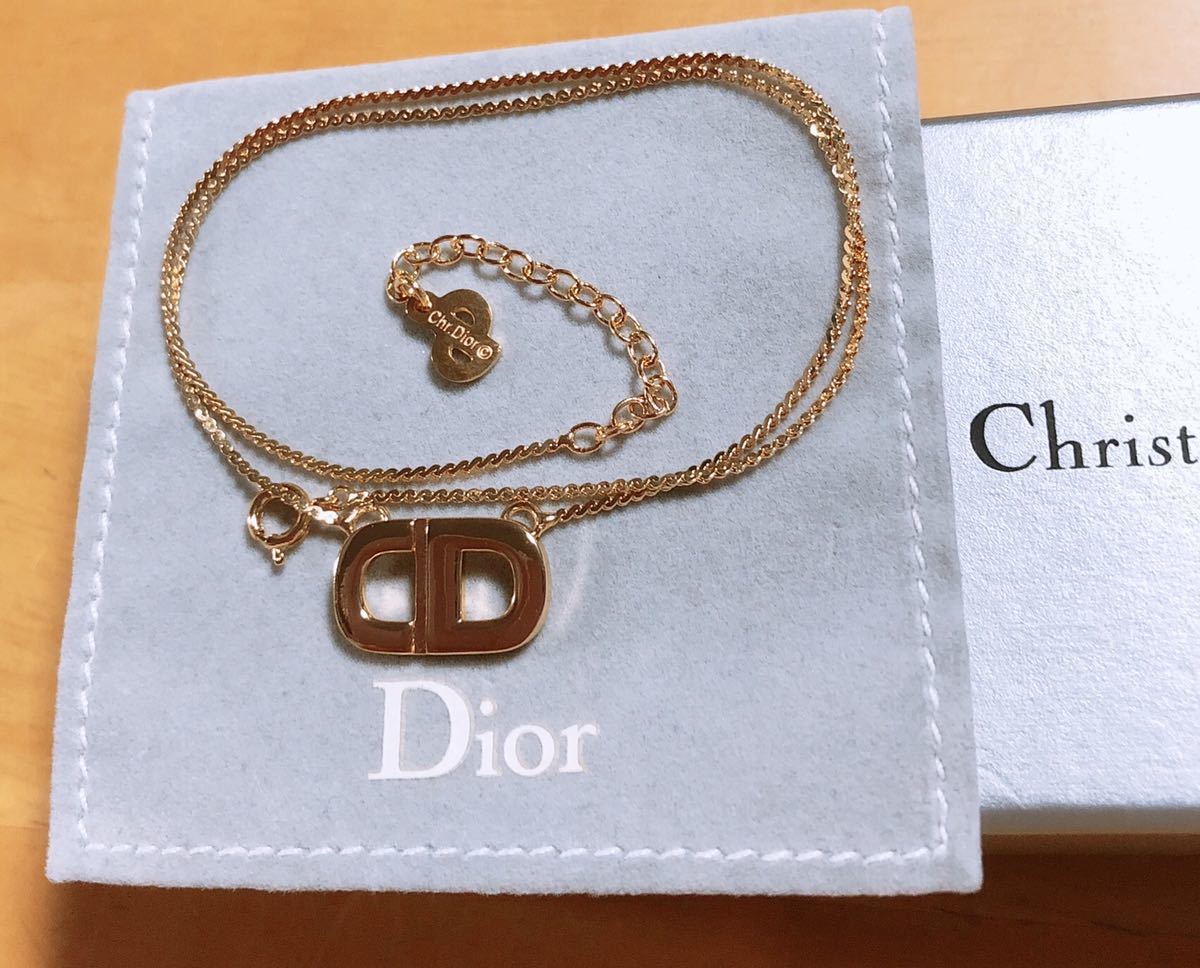 Christian Dior ディオール CD ネックレス PETIT Diorネックレス 