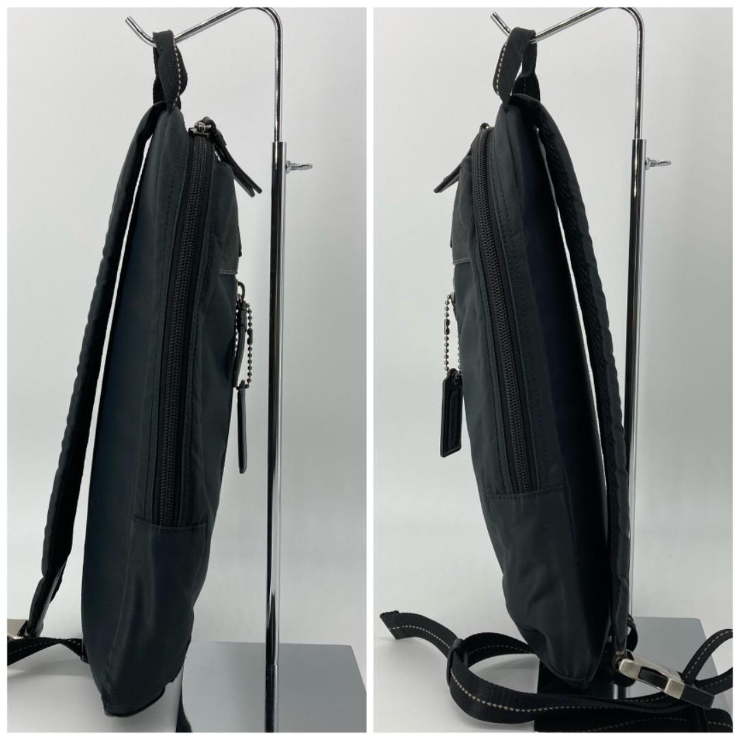 1円◇COACH コーチ メンズ VARICK NYL SLING ヴァリック スリング 