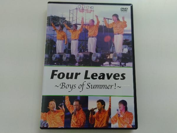 最新作，送料無料 DVD Four Leaves 〜Boys of Summer 〜(ジャパニーズポップス)｜売買されたオークション情報、yahooの商品情報をアーカイブ公開 - オークファン ジャパニーズポップス