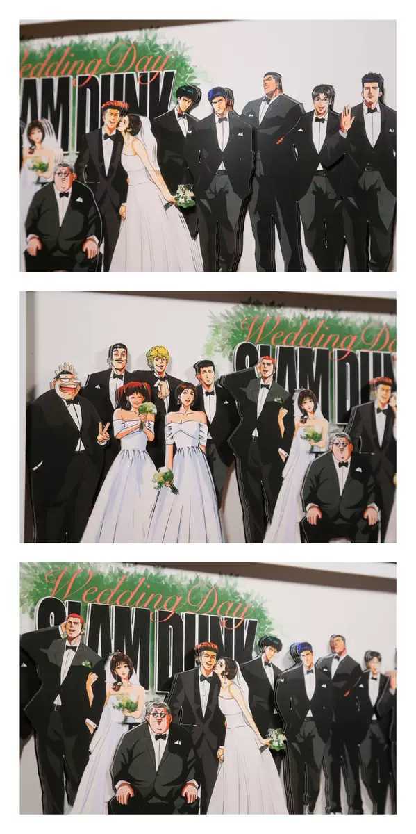 ☆SLAM DUNK☆ タイプ2 絵画 3D仕様 立体画 ・10年後 結婚式