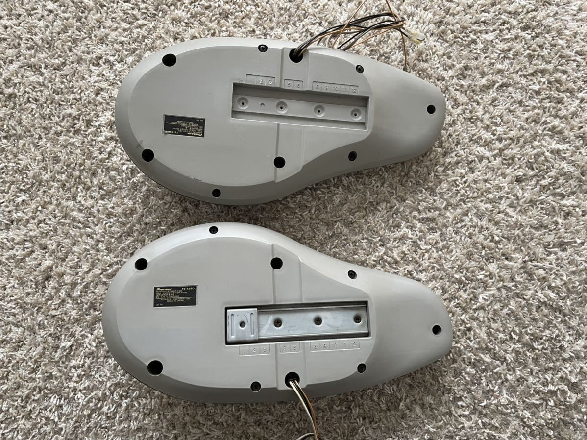 carrozzeria TS-X380 カロッツェリアスピーカー 動作品 イルミ点灯