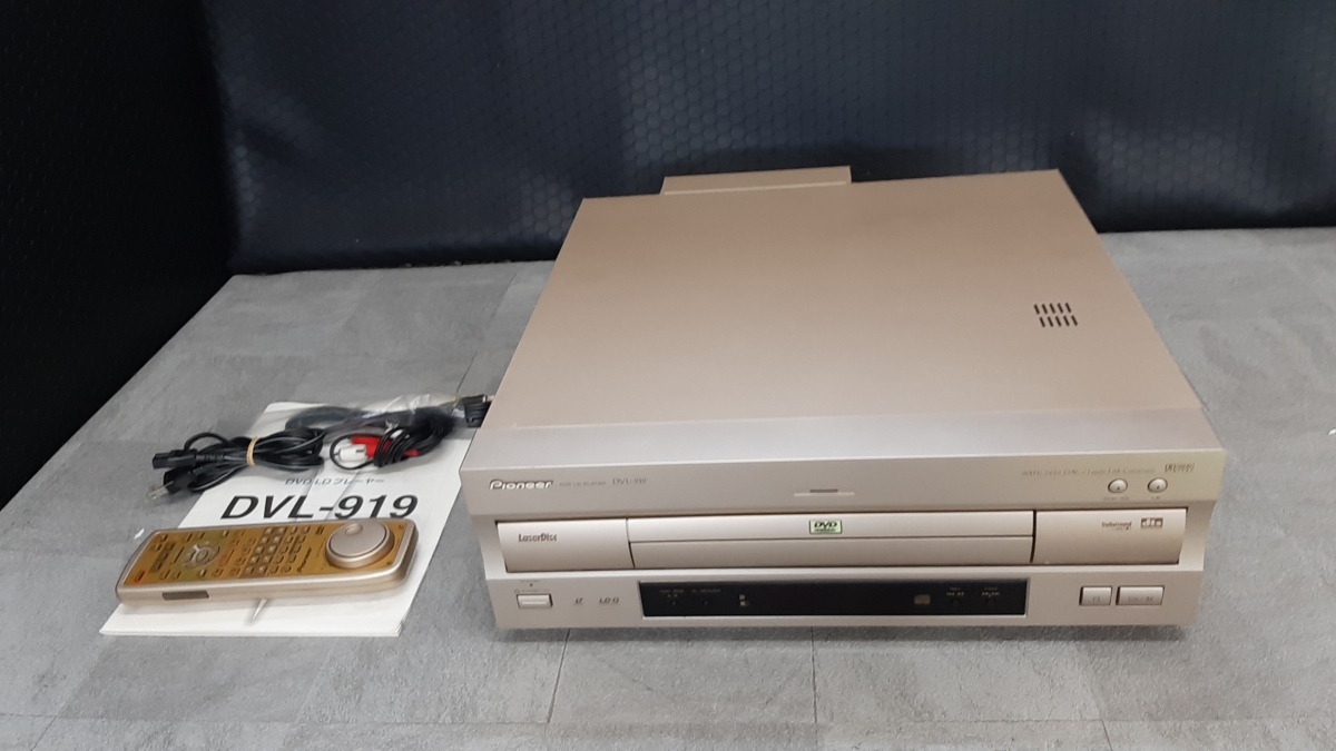 Pioneer パイオニア DVL－919 DVD／LDプレーヤー ジャンク