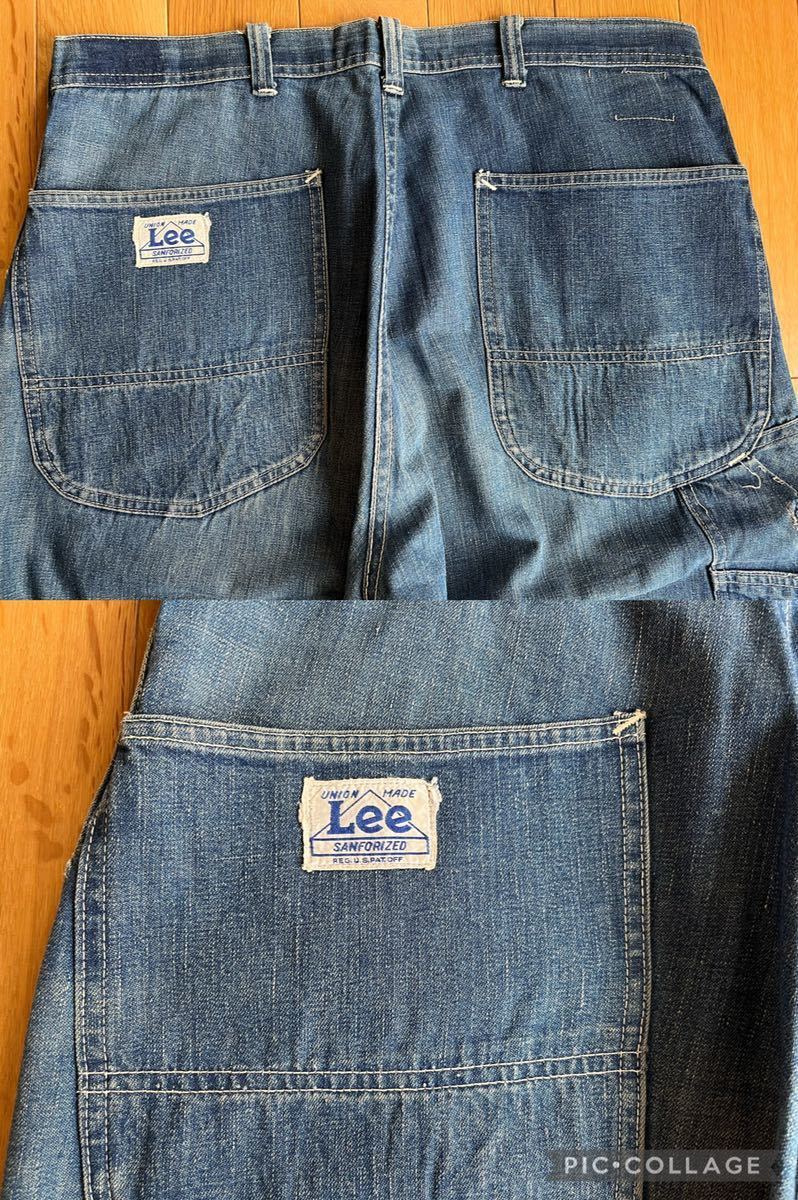 ビンテージ 40s Lee ハウスマーク ペインター 大戦(オーバーオール