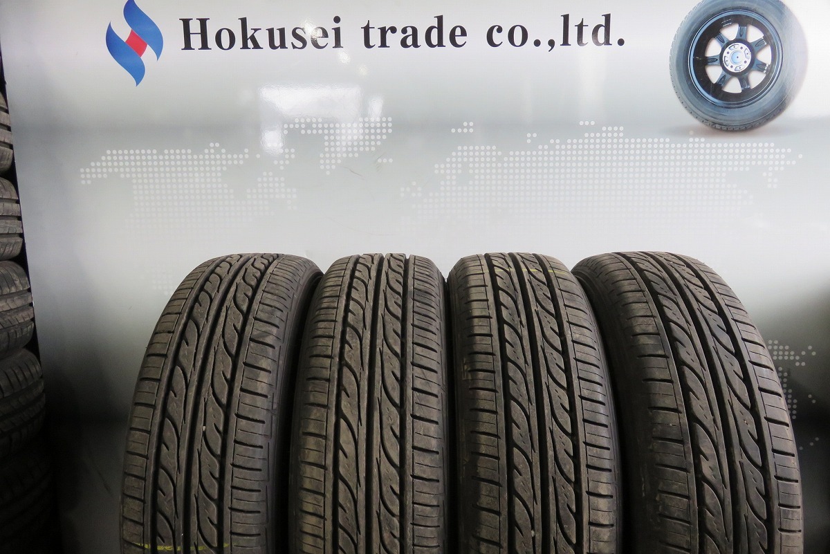 DUNLOP／ダンロップ EC202 175/65R14 4本SET／2020年製 7～8分山 オンロード／中古 ／22032216