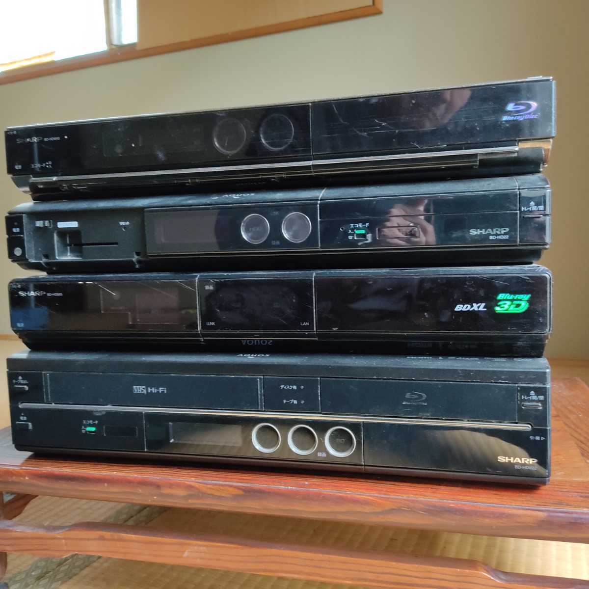 中古品)シャープ ブルーレイディスクレコーダー BD-HD22用 リモコン