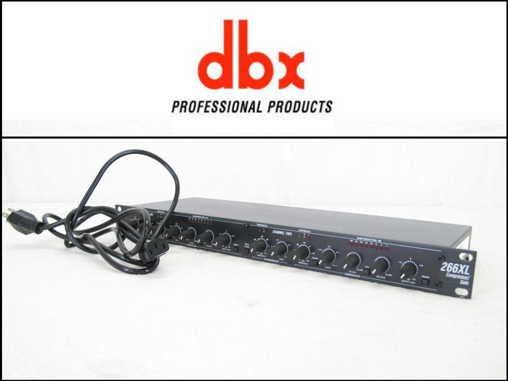 dbx 266xs ステレオコンプレッサー 商品の説明2年ほど前にサウンド…
