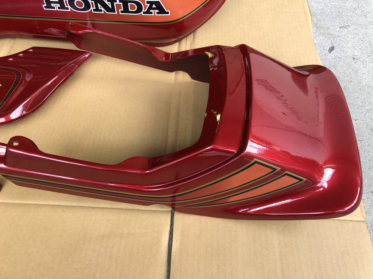 CB750F 純正外装セット タンク FZ FA FB キャンディーレッド(セット 