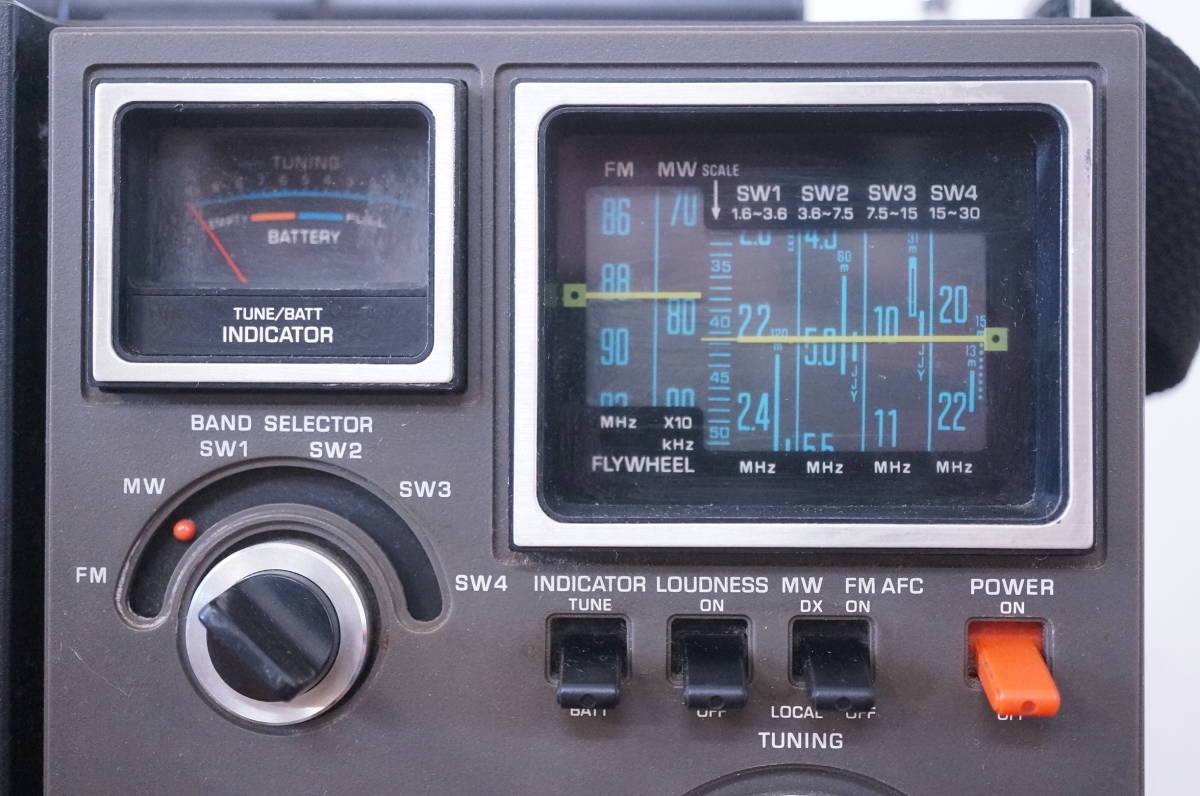 National Panasonic ナショナル パナソニック RF-1180 ラジオ 6バンド