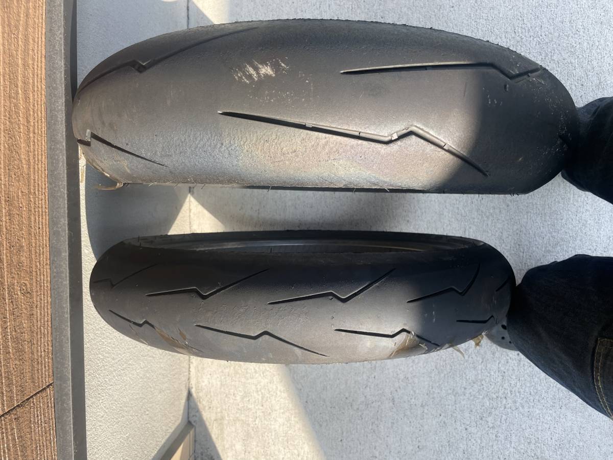 PIRELLI DIABLO スーパーコルサ F-110/70/17 R-140/70/17 ② Pirelli