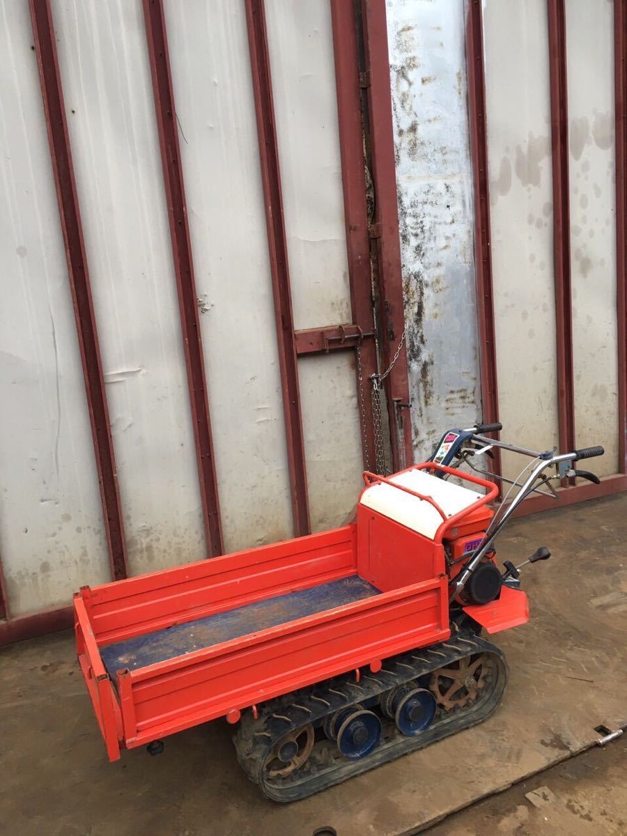 中古 【中古】筑水キャニコム BFP402 クローラー式 手動ダンプ運搬車