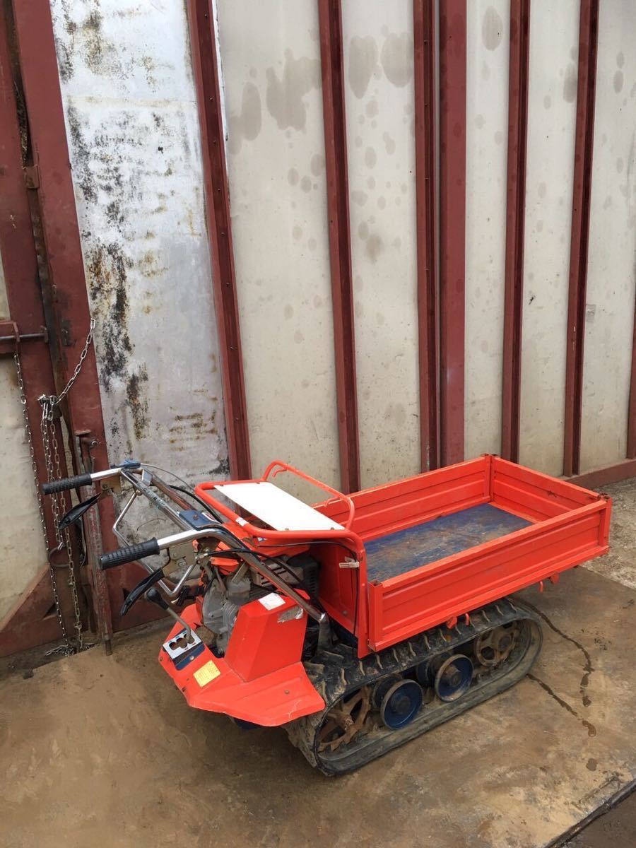 中古 【中古】筑水キャニコム BFP402 クローラー式 手動ダンプ運搬車