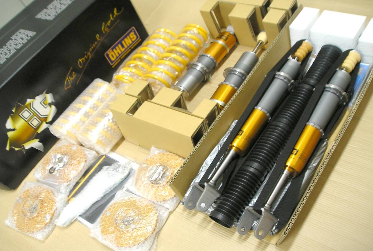 低価，格安 残り在庫少 BCNR33 BNR34 GT-R スカイライン OHLINS DFV タイプHAL オーリンズ ピロボールアッパーマウント仕様 車高調(サスペンションキット（一式）)｜売買されたオークション情報、yahooの商品情 サスペンションキット（一式）