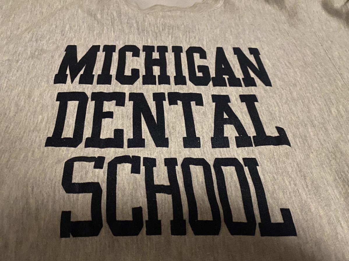 L 3段プリント 90s チャンピオン MICHIGAN リバースウィーブ L 3段プリント 90s チャンピオン MICHIGAN リバースウィーブ